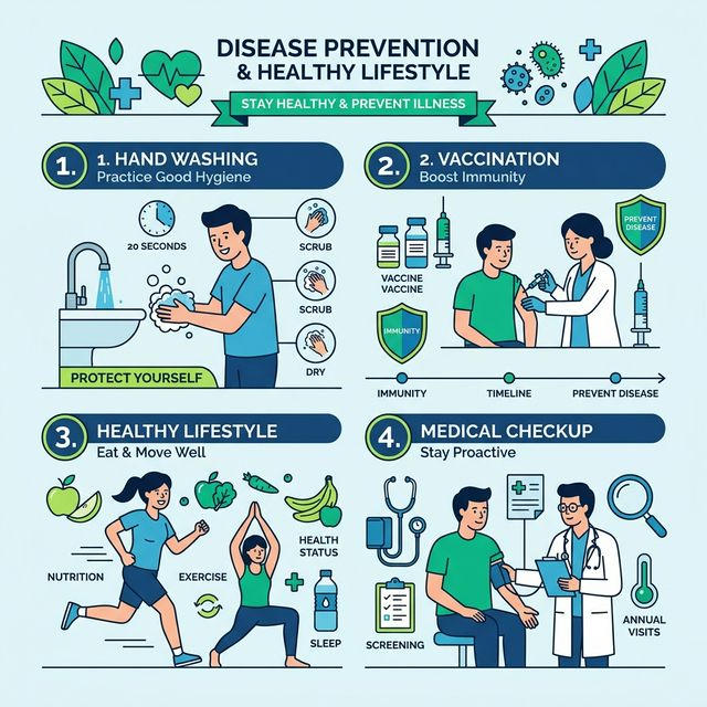 Cómo prevenir enfermedades comunes